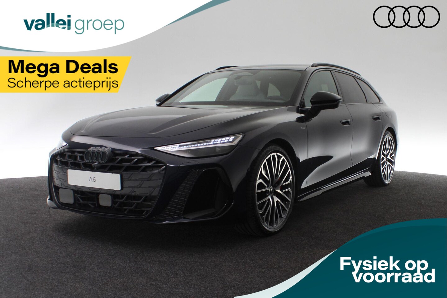 Audi A6 Avant - S edition Competition e-hybrid 367 pk quattro | Glazen panoramadak met smart glass | mi ex - AutoWereld.nl