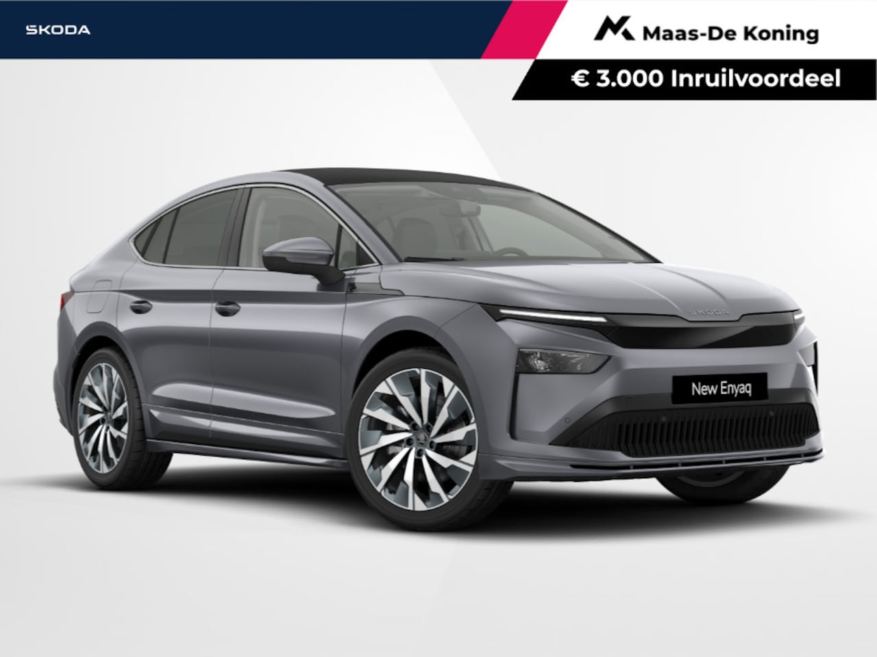 Skoda Enyaq Coupé iV - Selection Elektromotor 210 kW / 286 PK SUV | 21" velgen Supernova | Clever Pack | Elektris - AutoWereld.nl