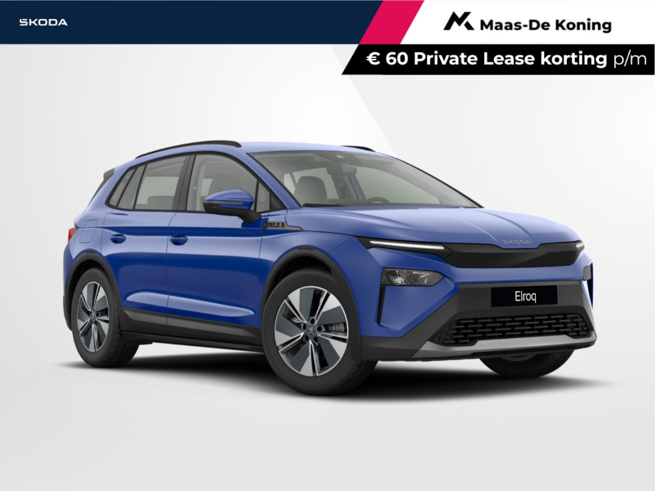 Skoda Elroq - Selection Elektromotor 125 kW / 170 PK SUV | Wegklapbare Trekhaak | PRIVATELEASE 407,- PER - AutoWereld.nl