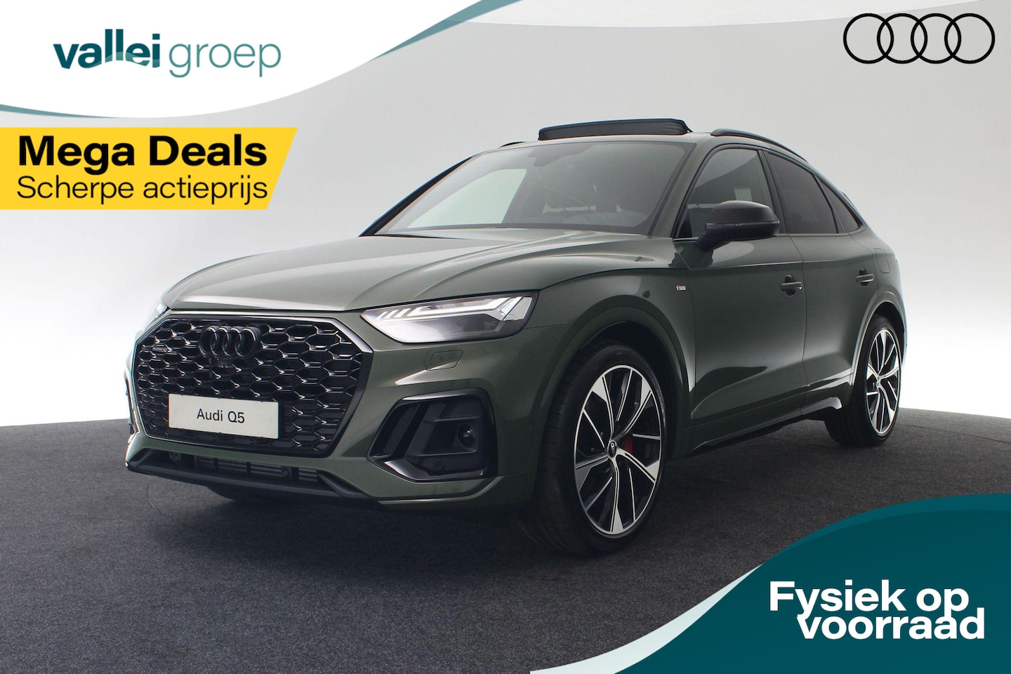 Audi Q5 Sportback - S edition Competition 50 TFSI e 220 kW / 299 PK SU | Luchtvering | Panoramadak | Head-up d - AutoWereld.nl