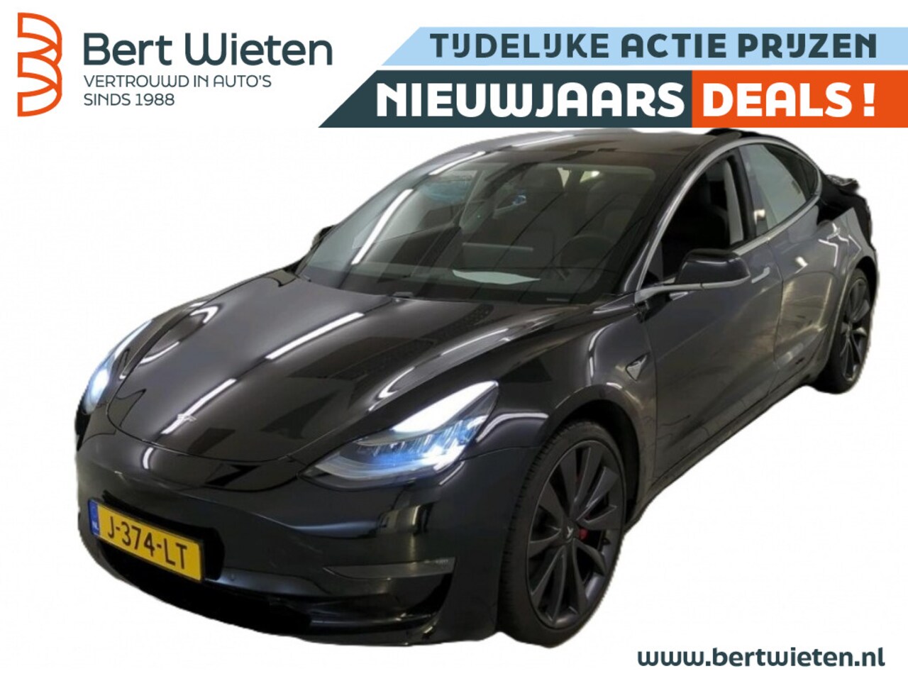Tesla Model 3 - Performance AWD75kWh - AutoWereld.nl
