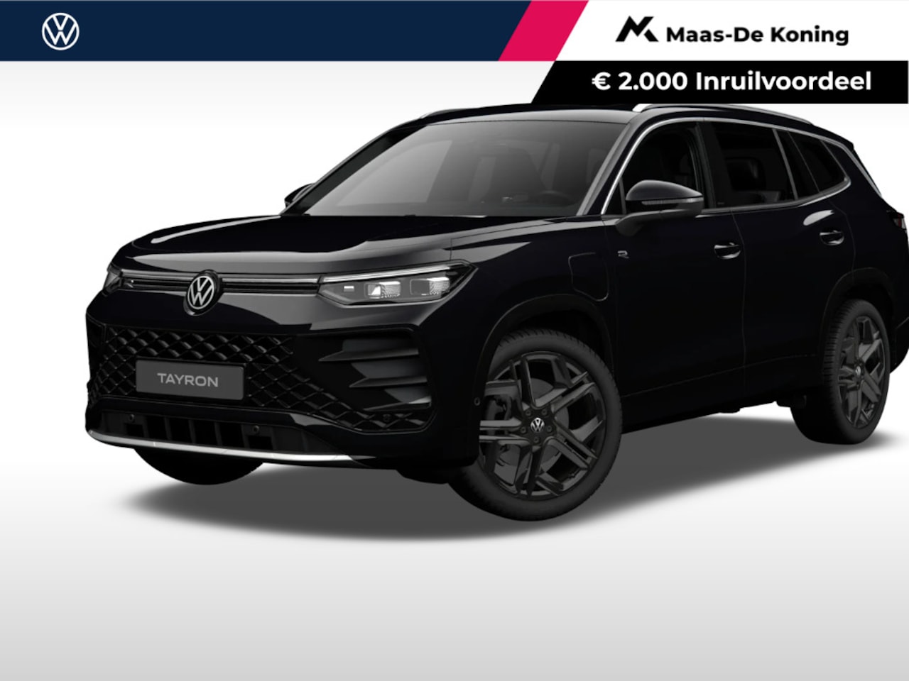 Volkswagen Tayron - R-Line-Edition 1.5 eHybrid 204 pk 6 versn. DSG · Black Style Pakket · Trekhaak incl. aanha - AutoWereld.nl