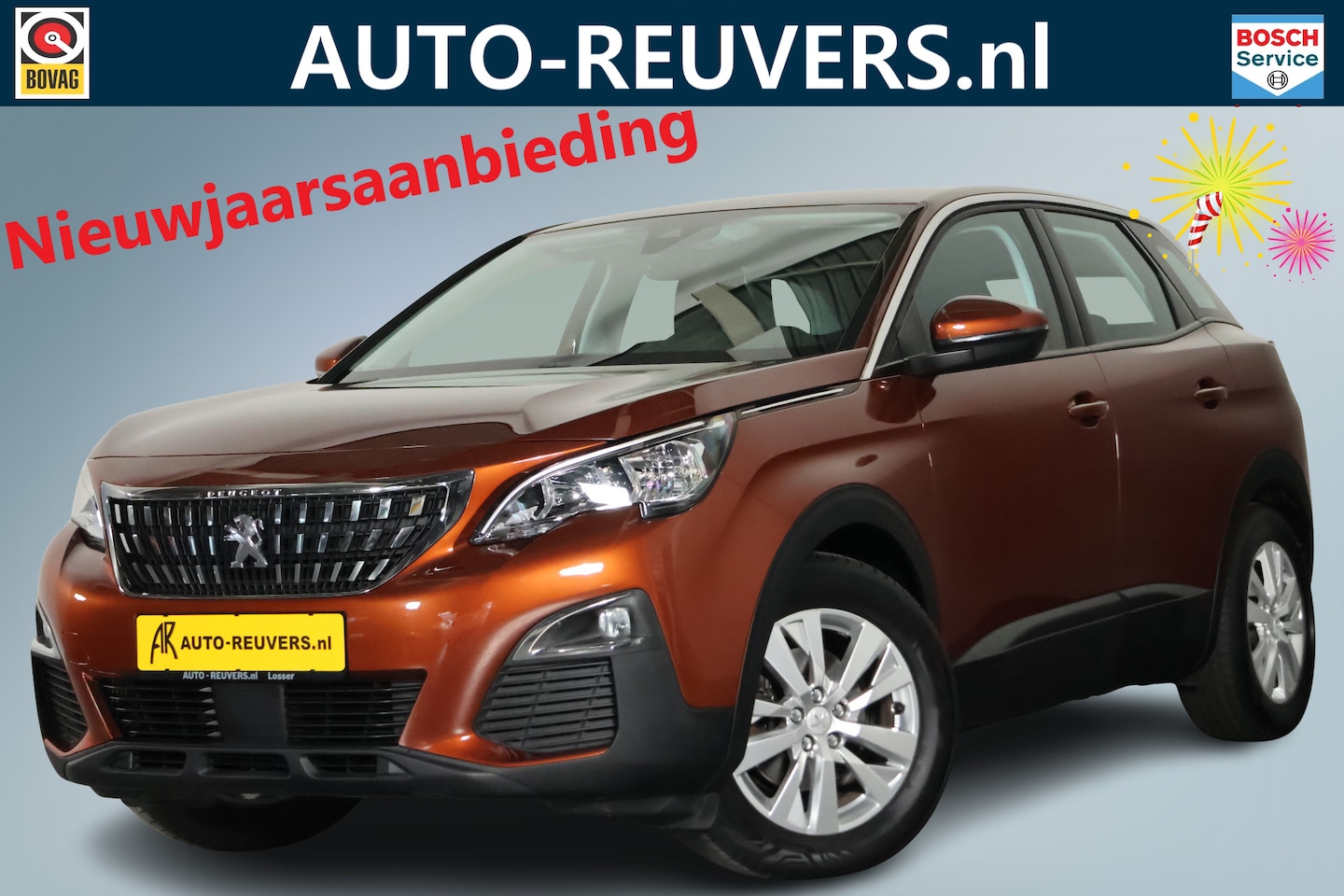 Peugeot 3008 - 1.2 PureTech Allure / Navi / CarPlay / Trekhaak / 4S Band - AutoWereld.nl