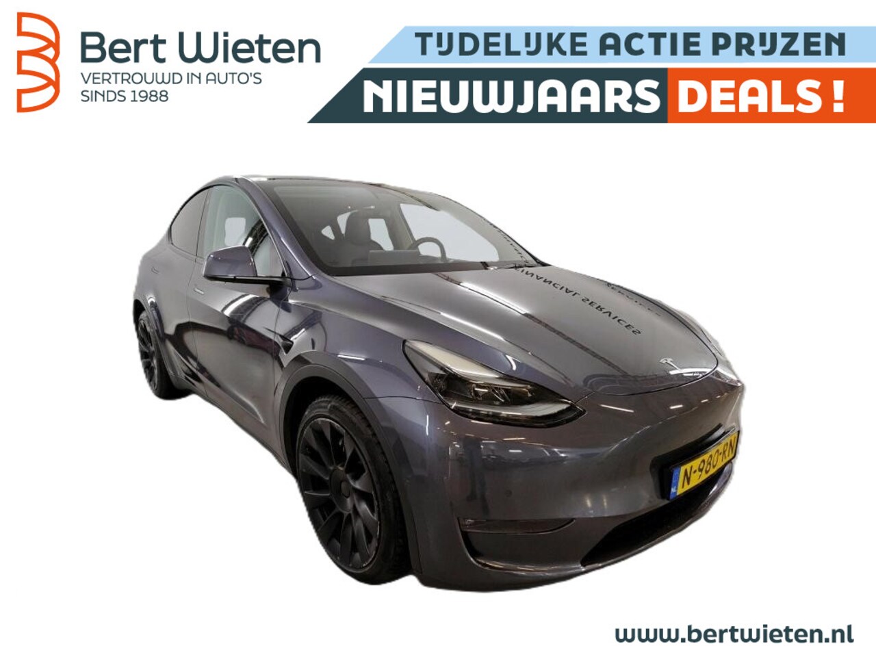Tesla Model Y - Long Range AWD 75kWh | Trekhaak - AutoWereld.nl