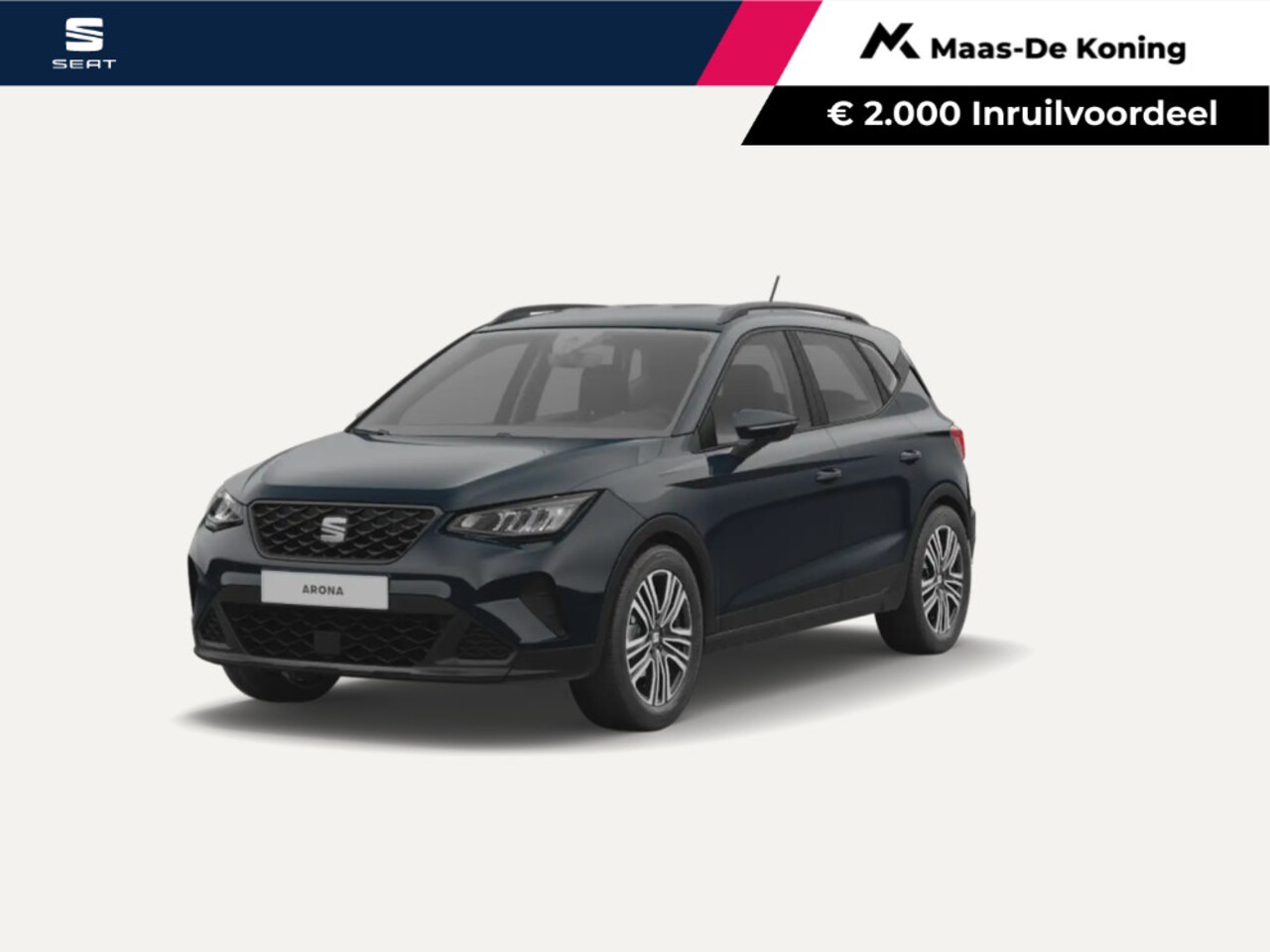 SEAT Arona - 1.0 EcoTSI Style 95 PK l Safe & Drive Pack M l 17" Dynamic Velgen - AutoWereld.nl