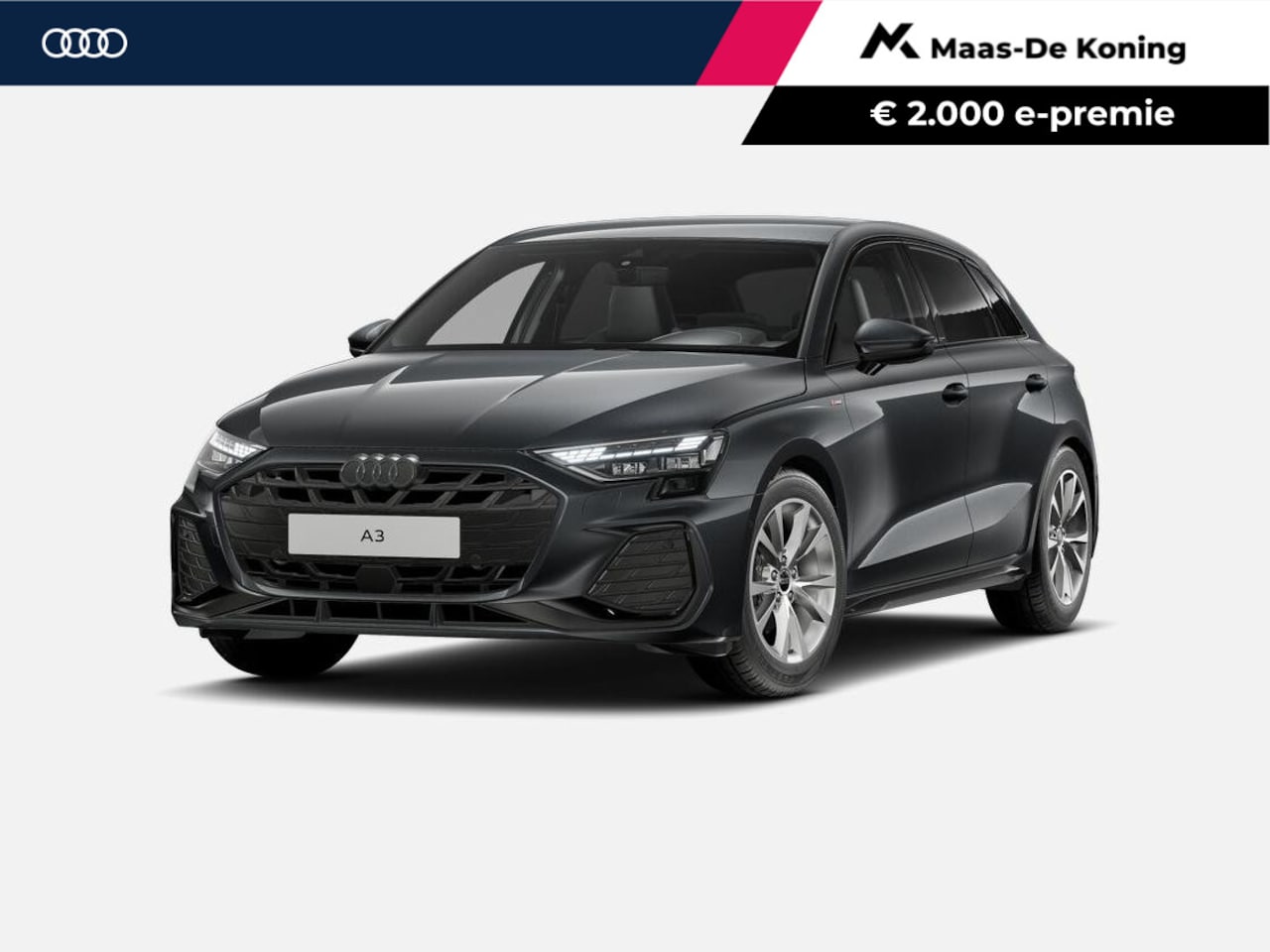 Audi A3 Sportback - 35 TFSI S edition 150 PK · Assis.pak Driving+Parking plus · Comfortpakket plus · Optiekpak - AutoWereld.nl