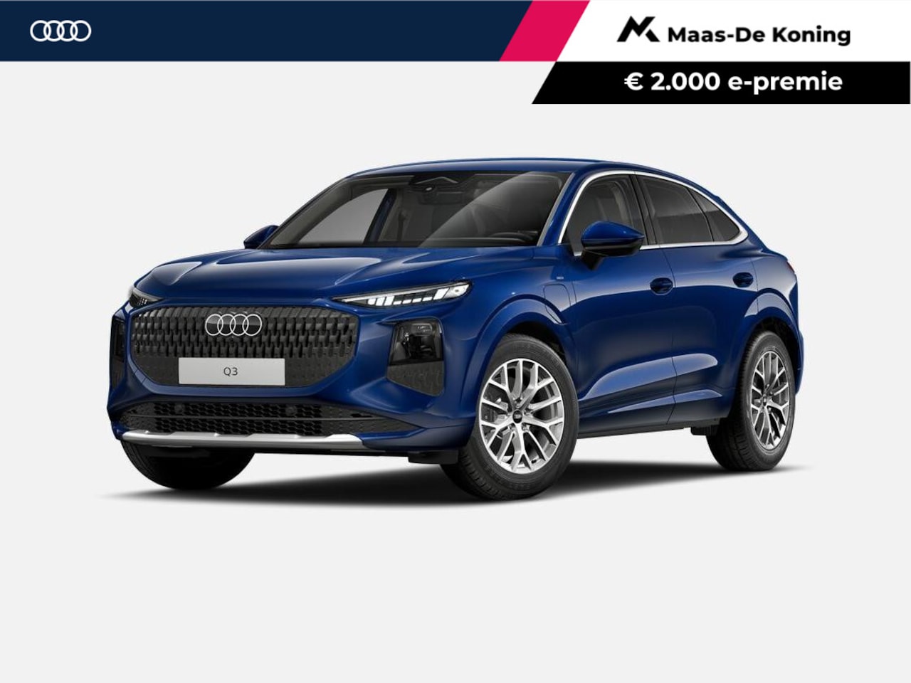 Audi Q3 Sportback - 1.5 TFSI e-hybrid Advanced edition 272 PK · Techniekpakket plus · Privacy glas · Trekhaak - AutoWereld.nl