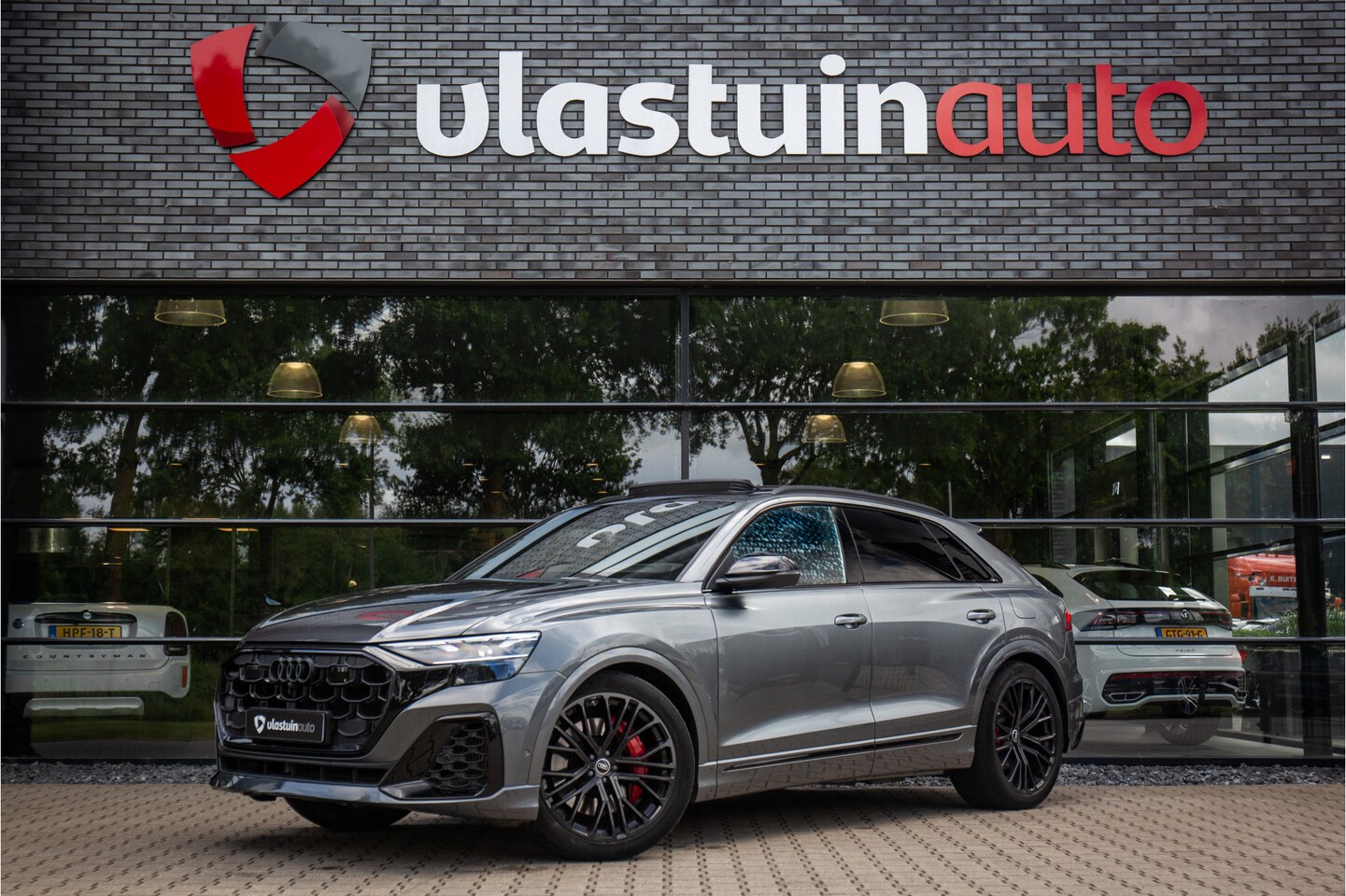 Audi Q8 - 60 TFSI e quattro Pro Line S Competition | Daytona Grijs, Panoramadak, Adaptive cruise, He - AutoWereld.nl