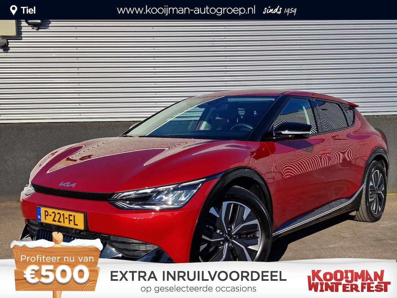 Kia EV6 - Plus 77.4 kWh SOH 99%, NL-auto! Stoelkoeling, Stoelverwarming, Dodehoekdetectie, Stuurwiel - AutoWereld.nl