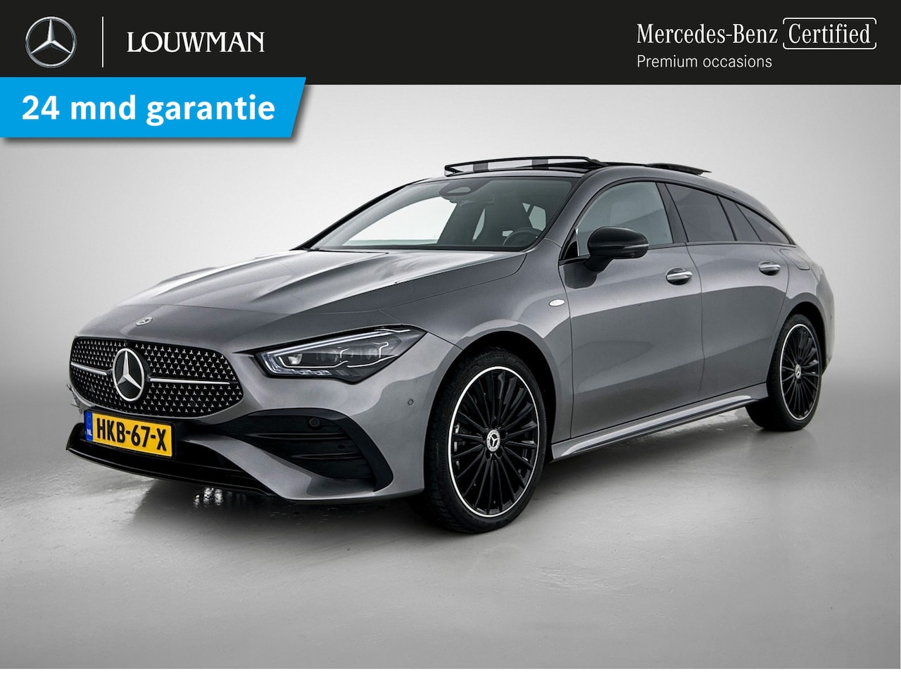 Mercedes-Benz CLA-klasse Shooting Brake - 250 e AMG Nightpakket Plug-In Hybride | Panoramadak | Memory | Head Up display | 360° Came - AutoWereld.nl