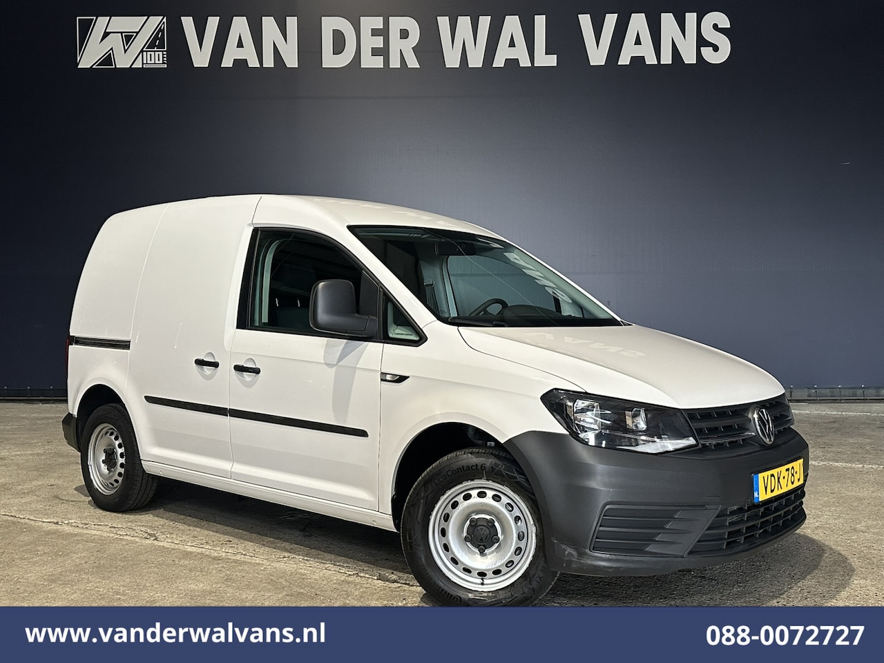 Volkswagen Caddy - 2.0 TDI L1H1 Euro6 Airco | 1400kg Trekhaak | Cruisecontrol Zijdeur - AutoWereld.nl