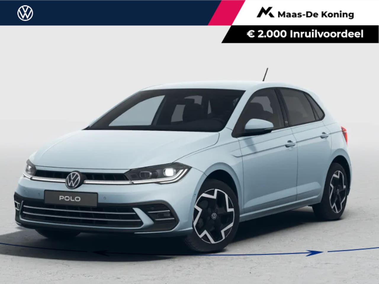 Volkswagen Polo - 50 Edition 1.0 TSI 95 PK 7 versn. DSG · Achteruitrijcamera · draadloze telefoonlader · - AutoWereld.nl
