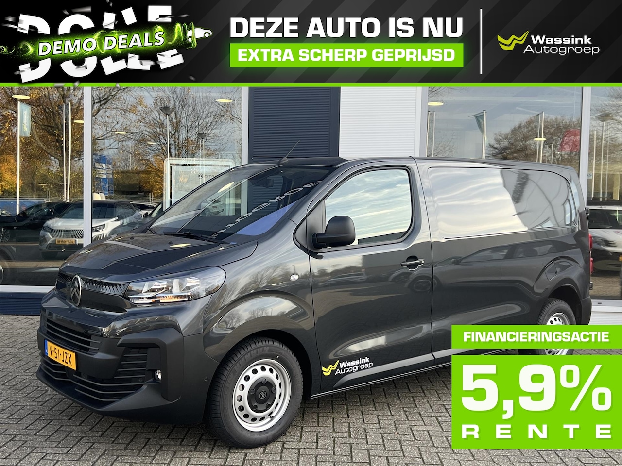 Citroën Jumpy - DEMO DEAL | GB 2.0 BlueHDi 145pk L2 Automaat | Cruise Control | Moduwork | Trekhaak | Appl - AutoWereld.nl