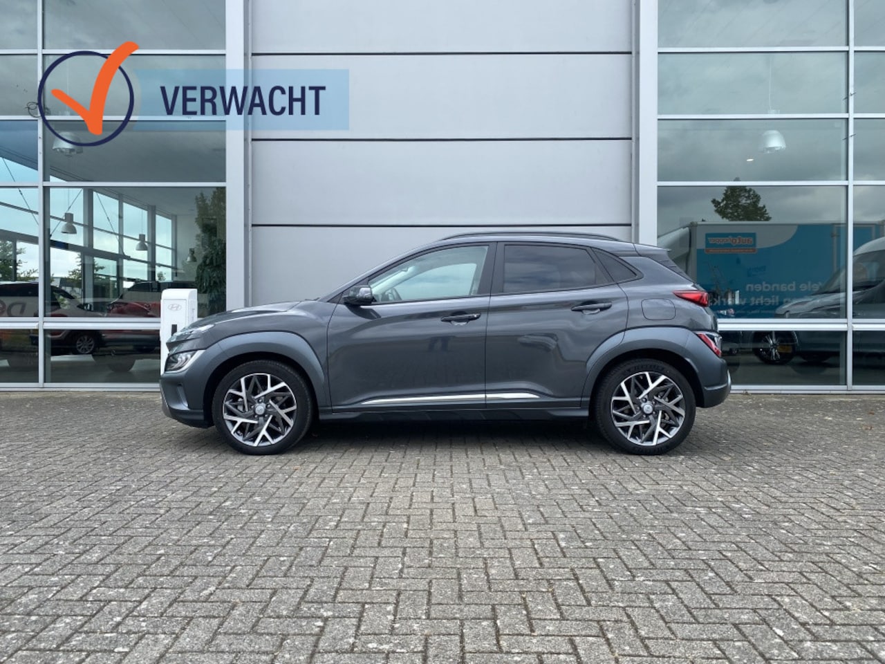 Hyundai Kona - 1.6 GDI HEV Premium | Wit Leder. - AutoWereld.nl