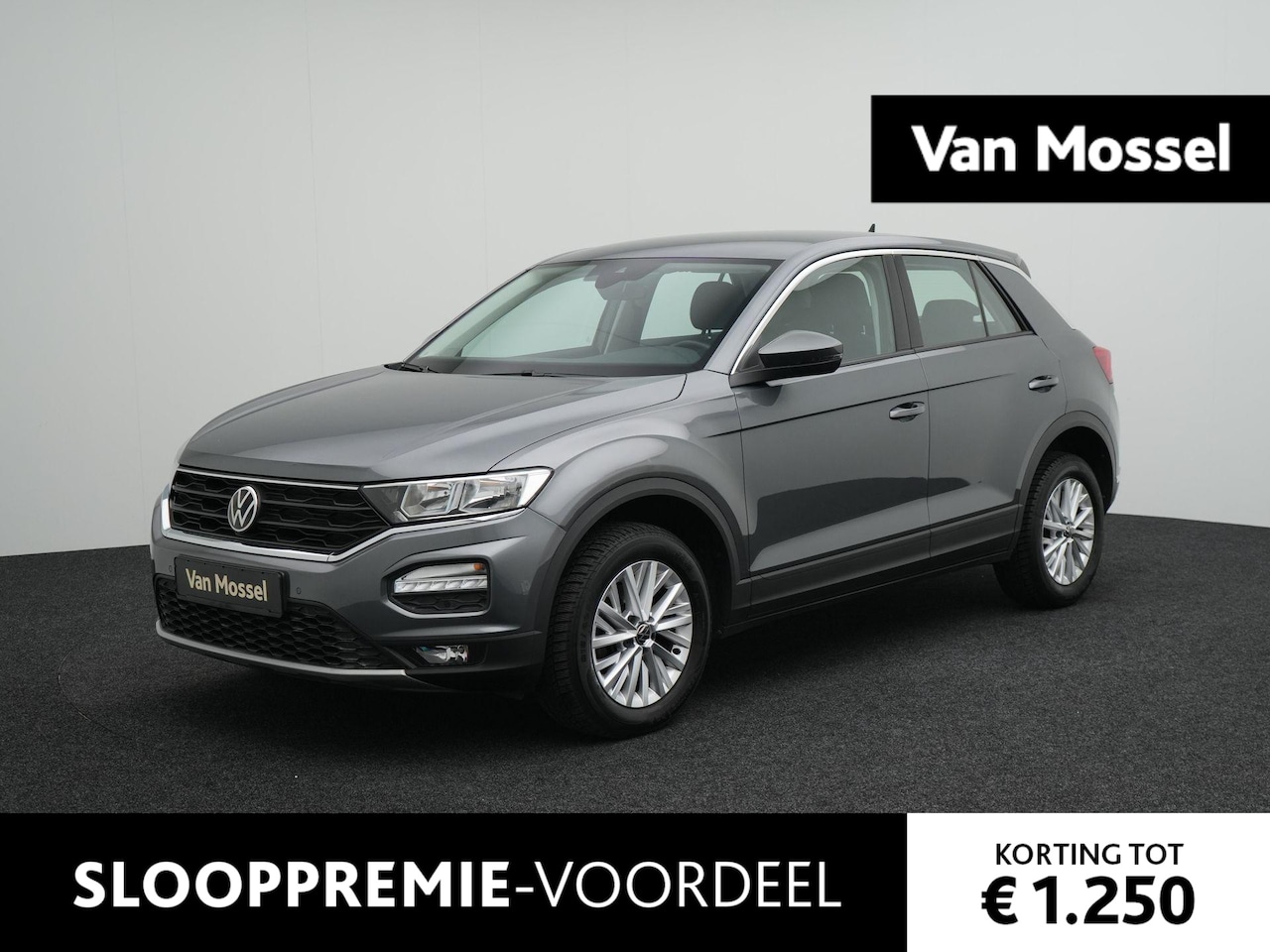 Volkswagen T-Roc - 1.5 TSI Style 150PK AUTOMAAT | NAVIGATIE | CLIMATE CONTROL | PARKEERSENSOREN - AutoWereld.nl