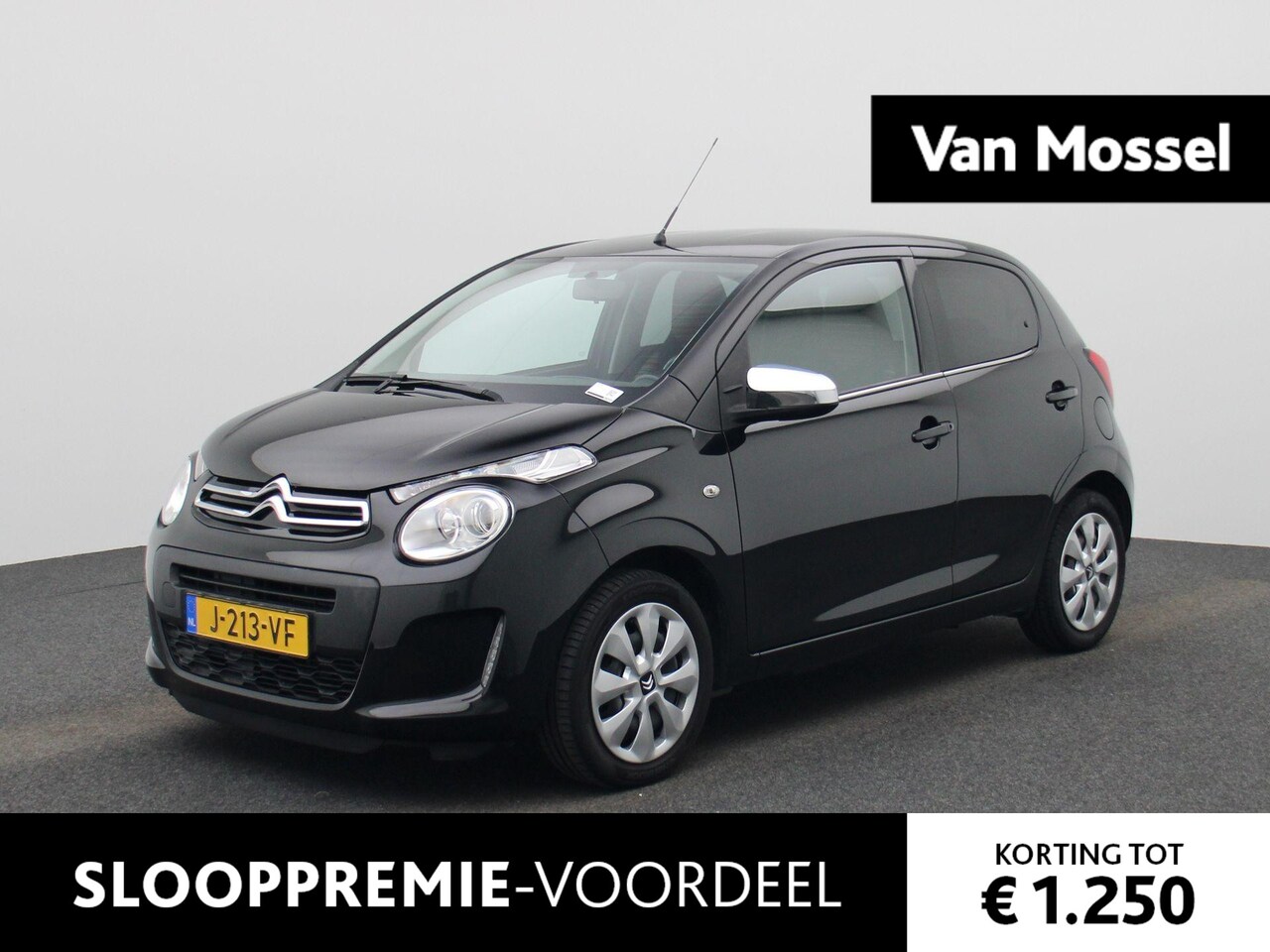 Citroën C1 - 1.0 VTi Feel | BLUETOOTH | AIRCO | SPEEDLIMITER | ELEKTRISCHE RAMEN VOOR | - AutoWereld.nl
