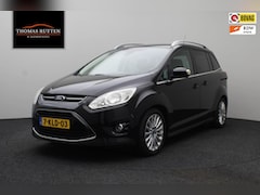 Ford Grand C-Max - 1.0 Titanium 7 Persoons 2013 | Trekhaak | Airco | Cruise Control | Onderhoudshistorie | Pa