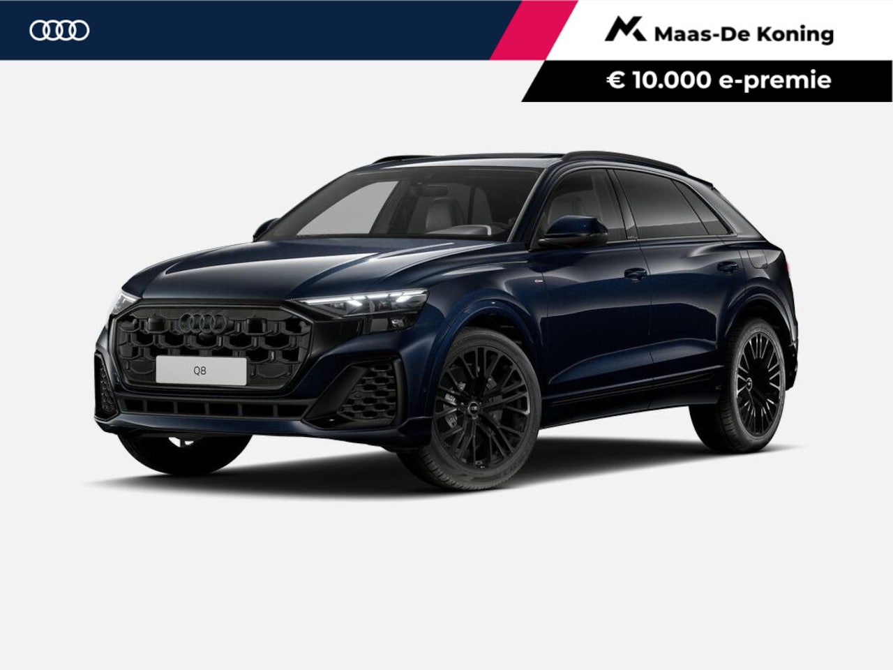 Audi Q8 - 55 TFSI e quattro Pro Line S 394 PK · 22" LM Velgen · Glazen panoramdak · B&O Premium 3D · - AutoWereld.nl