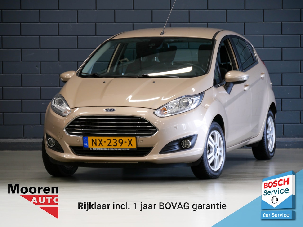 Ford Fiesta - 1.0 101PK EcoBoost Titanium | TREKHAAK | NAVIGATIE | BLUETOOTH | - AutoWereld.nl