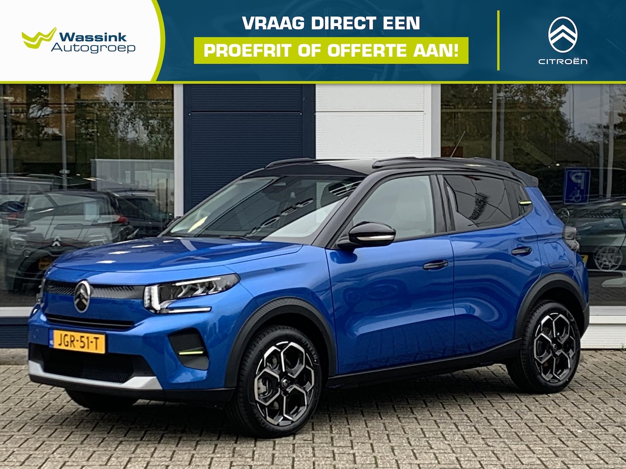 Citroën ë-C3 - EV 44kWh 113pk Max | Navigatie | Climate control | Cruise control | Parkeer camera | Apple - AutoWereld.nl