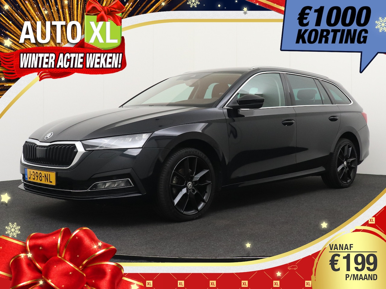 Skoda Octavia Combi - 1.5 150 PK TSI First RS-Sportstoelen Elek.Trekhaak HUD - AutoWereld.nl