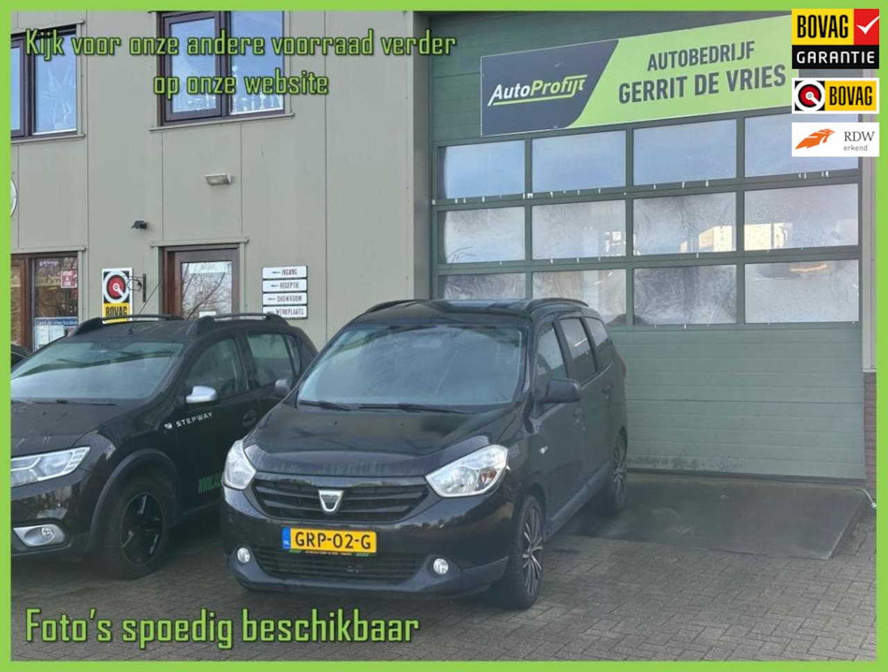 Dacia Lodgy - 1.2 TCe Lauréate 7-persoons - Prijs inclusief 12 maanden BOVAG-garantie en afleveren – - AutoWereld.nl