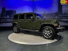 Jeep Wrangler Unlimited - 4xe 380 Sahara *ACC*Camera*Leer*Sarge Green Clear Coat