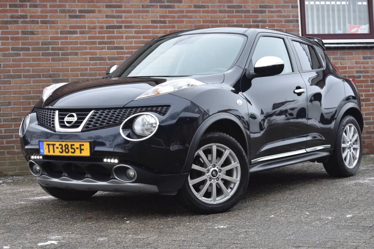 Nissan Juke - 1.6 DIG-T Tekna All-Mode '11 Leder Navi Clima Cruise Inruil mogelijk - AutoWereld.nl