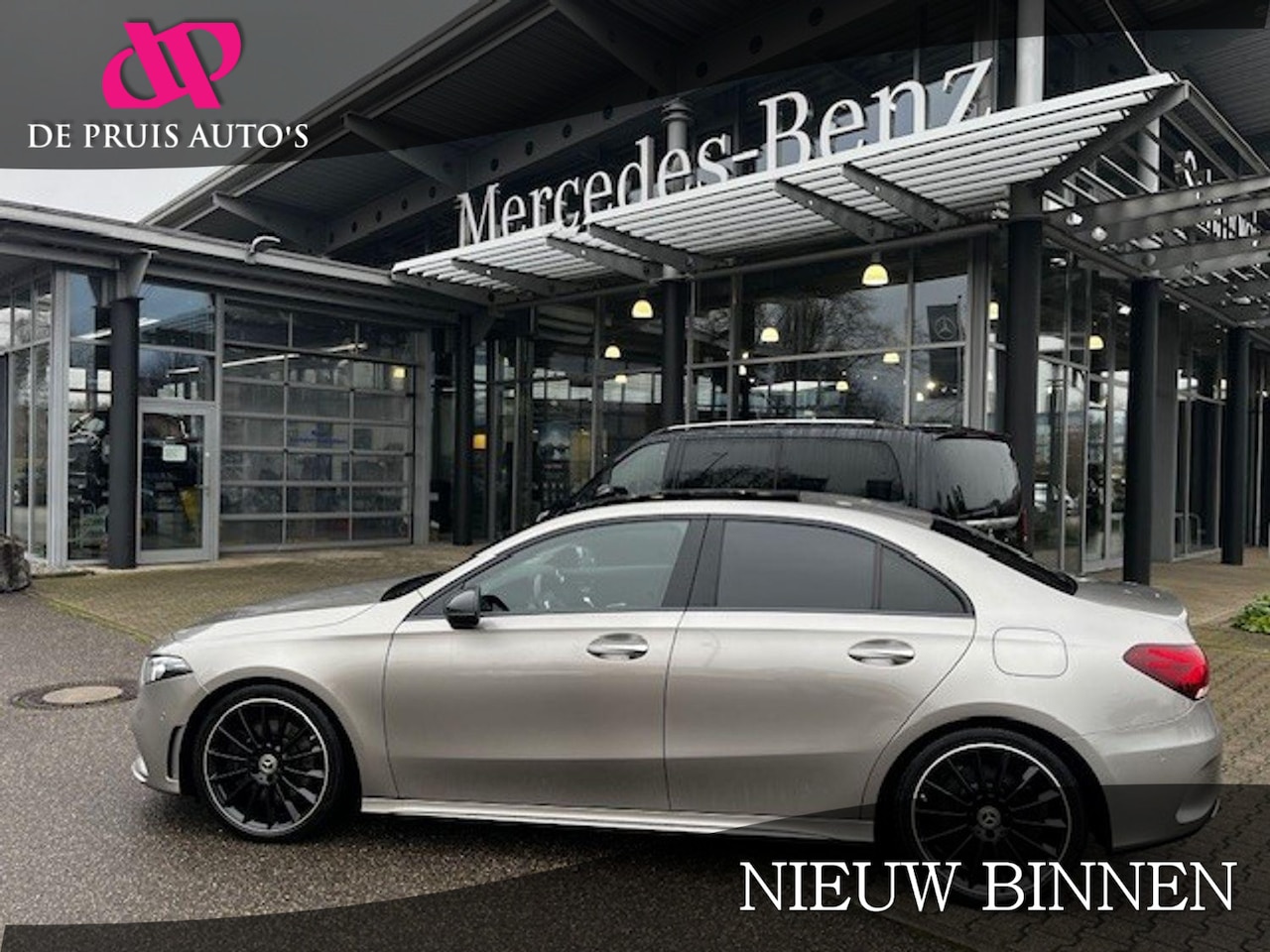 Mercedes-Benz A-klasse - 250 4MATIC Premium Plus AMG Pano matrix LED 19-inch Burmester ACC Keyless 360° Camera Memo - AutoWereld.nl