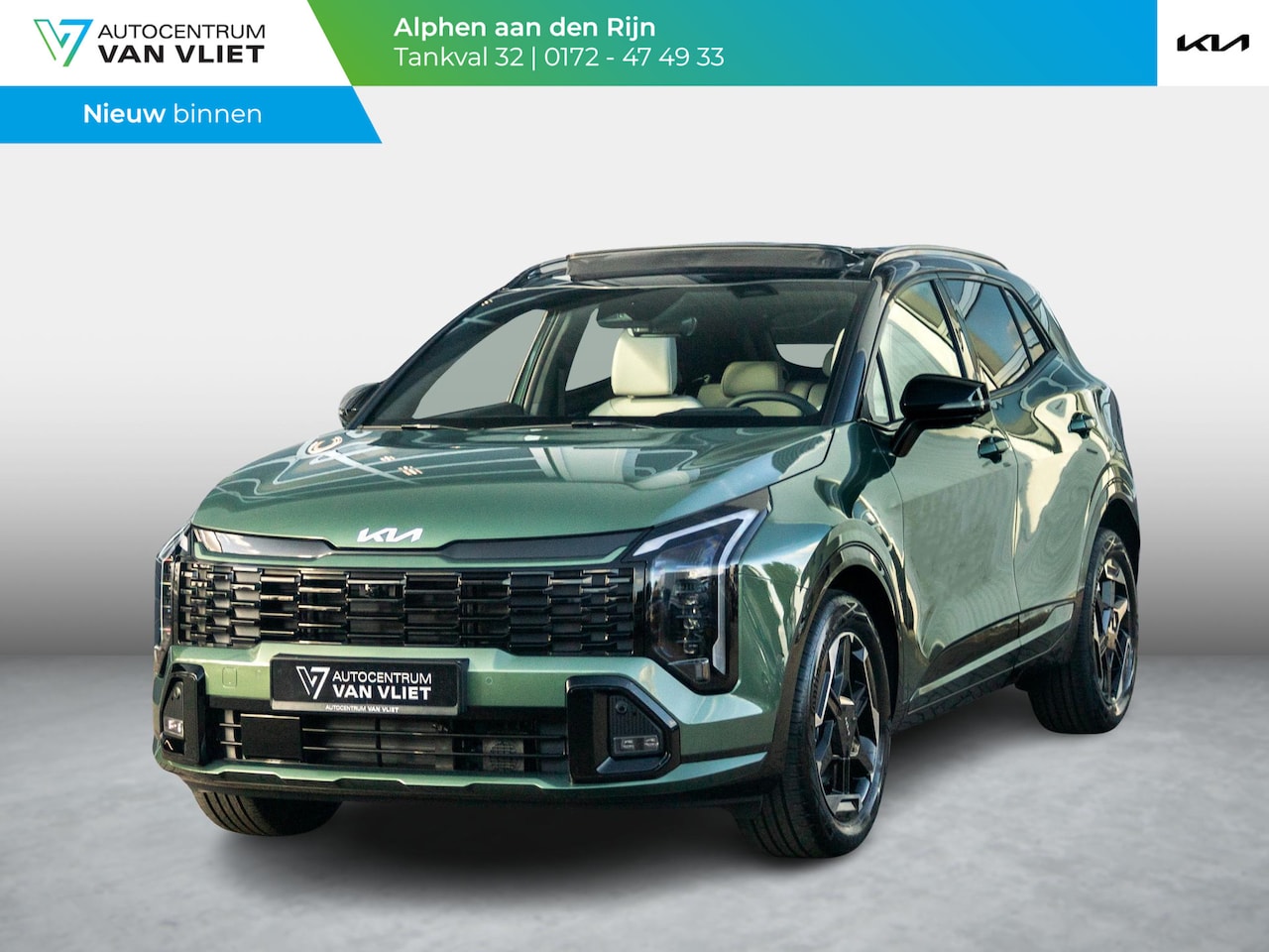 Kia Sportage - 1.6 T-GDi Plug-in Hybrid GT-Line | OP VOORRAAD | Schuifkanteldak | Stoel en stuur verwarmi - AutoWereld.nl