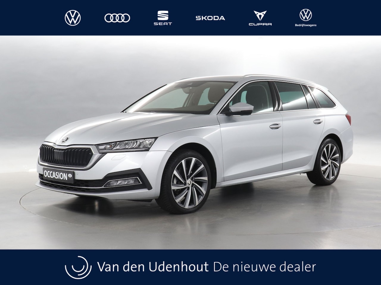 Skoda Octavia Combi - 1.5 e-TSI 150pk Business Edition Plus DSG / Stoel+ Stuurverwarming / Cruise control / Navi - AutoWereld.nl