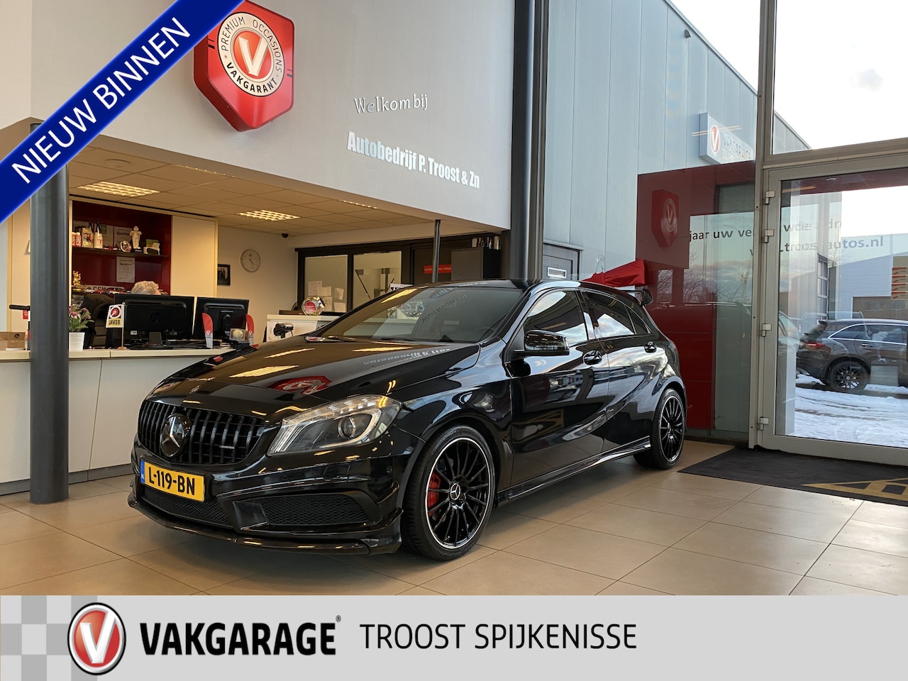 Mercedes-Benz A-klasse - 200 FULL AMG,Automaat,Panoramadak,Navigatie,Climate&Cruisecontrol,Spraakbediening,V&A Sens - AutoWereld.nl