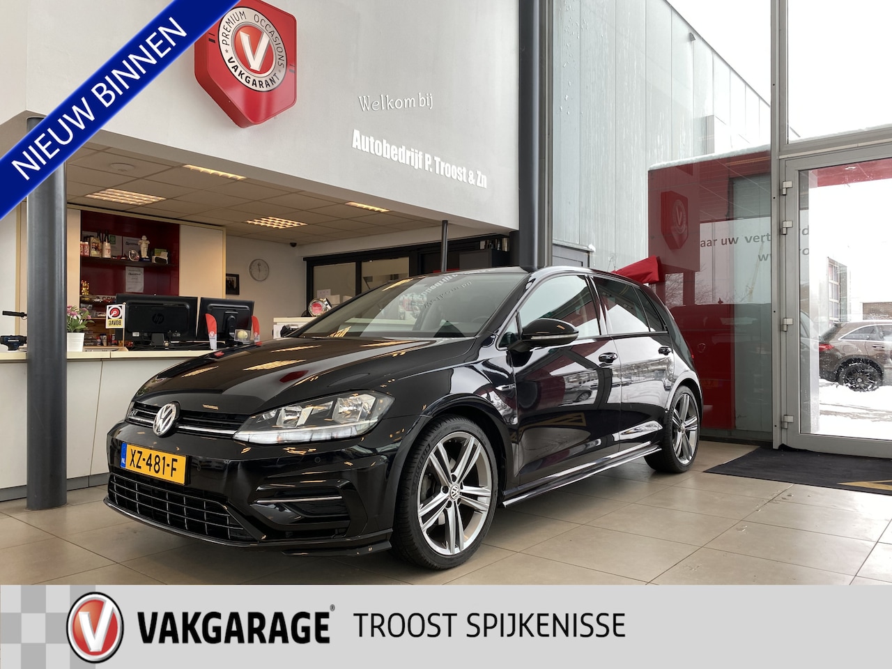 Volkswagen Golf - 1.4 TSI R-line Navigatie,Parkeerassistent,Climatecontrol,Spraakbediening,V&A Parkeersensor - AutoWereld.nl