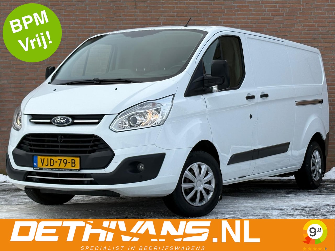 Ford Transit Custom - 2.0TDCI 105PK Lang / Trekhaak / Euro6 - AutoWereld.nl