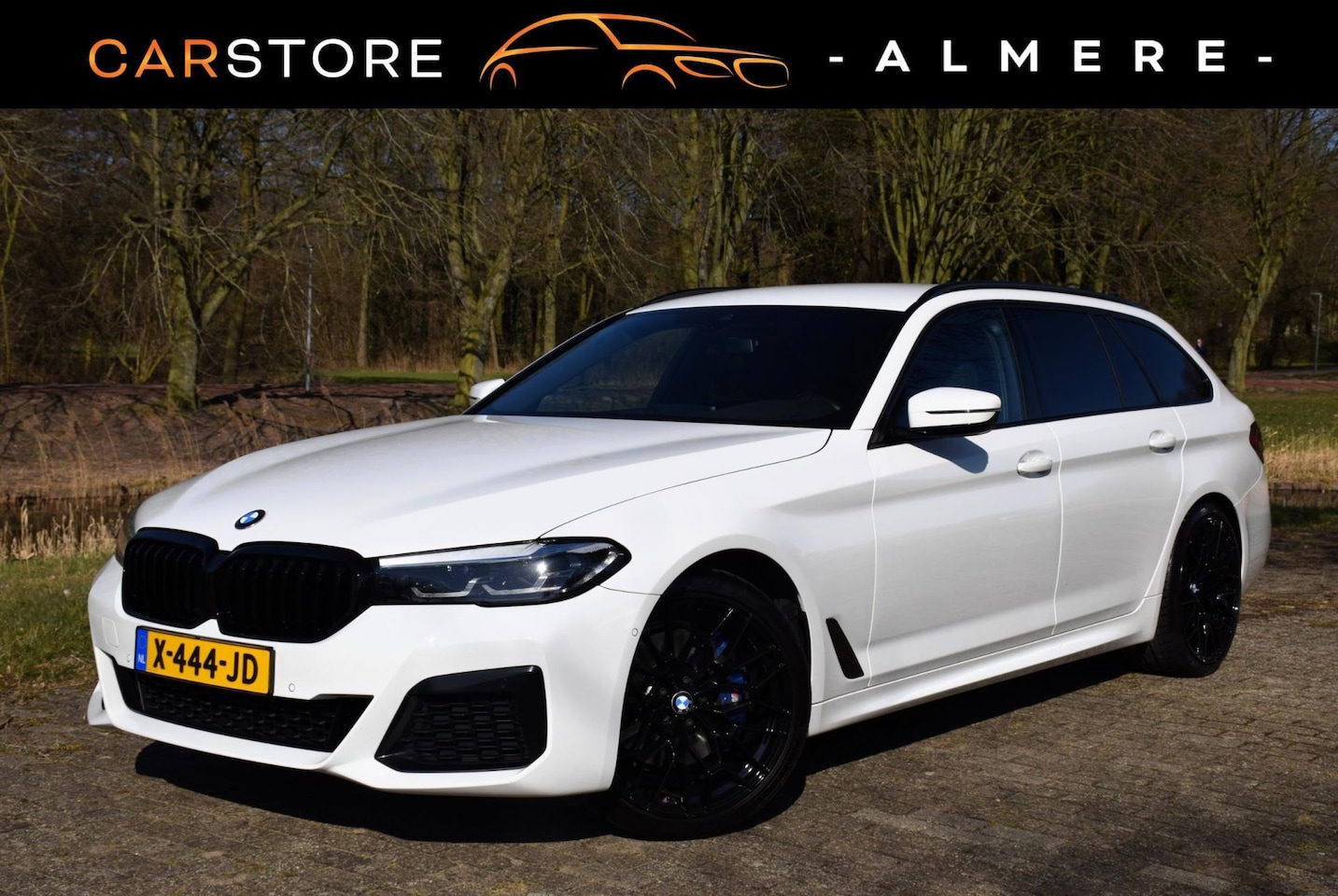 BMW 5-serie Touring - 530i High Executive*M-Pakket*Head-up*20"Inch*92Dkm*2021* - AutoWereld.nl