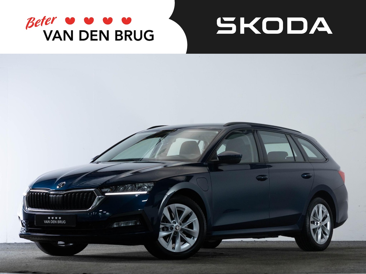 Skoda Octavia Combi - 1.4 TSI iV 204pk PHEV Business Edition | Cruise control | Stoel -& stuurverwarming | Apple - AutoWereld.nl