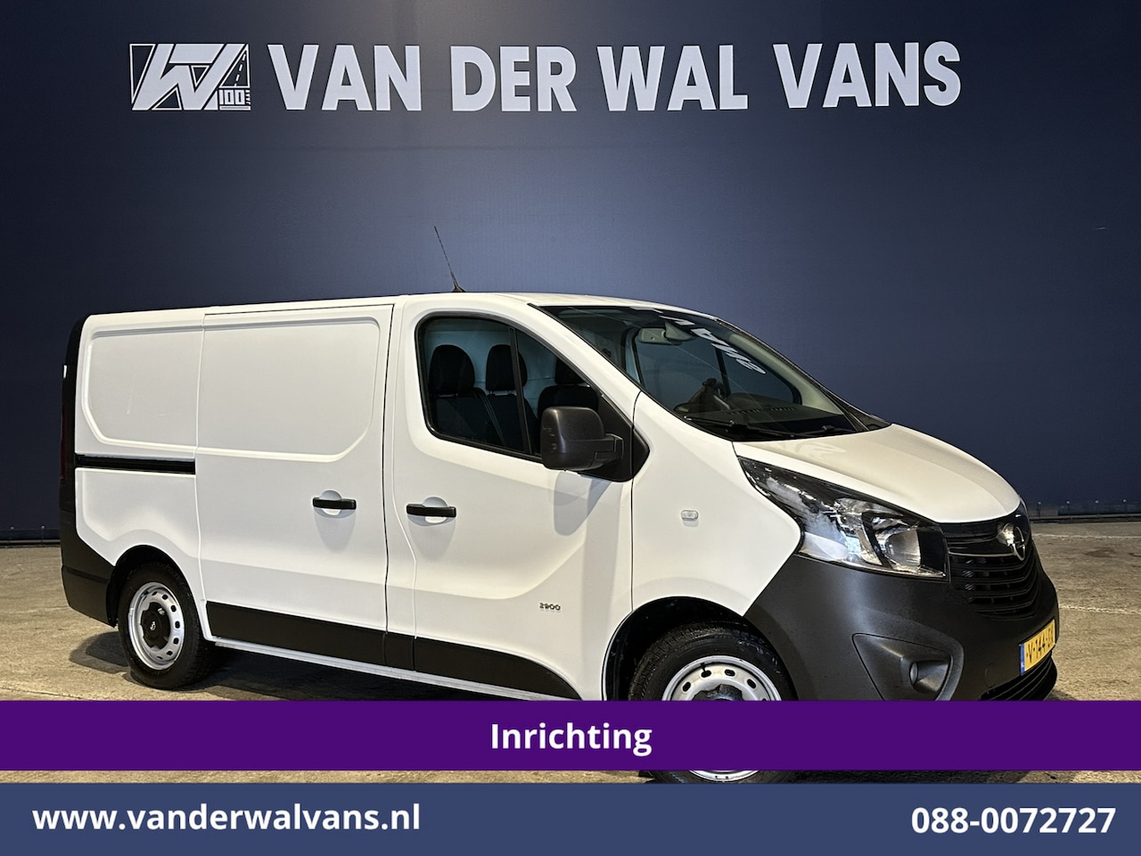 Opel Vivaro - 1.6 CDTI L1H1 Inrichting Euro6 Airco | Navigatie | Camera | LED | Cruisecontrol Parkeersen - AutoWereld.nl