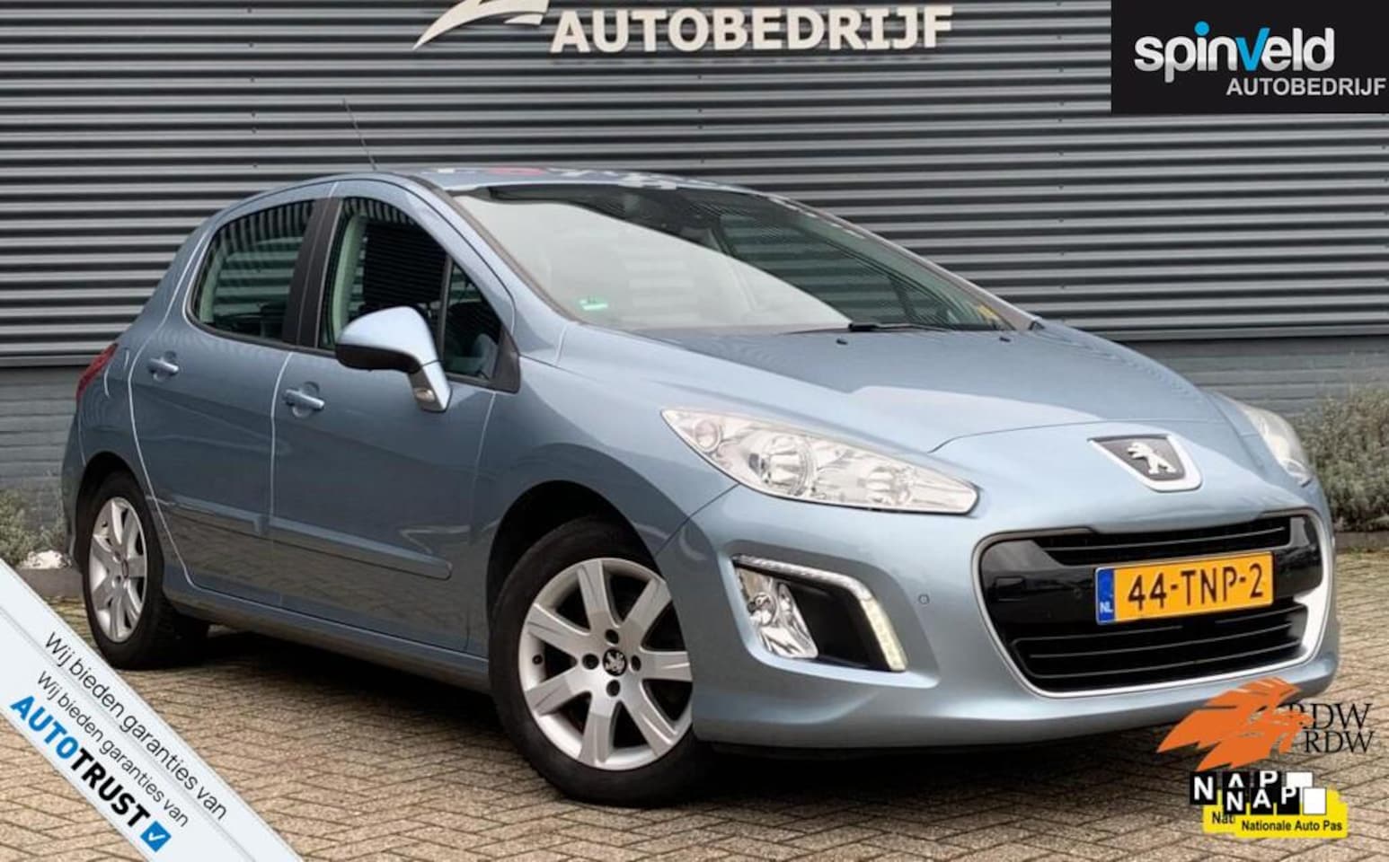 Peugeot 308 - 1.6 VTi Active BJ`12 NAP NL MOTOR KAPOT NAVI CRUISE CLIMATE LED - AutoWereld.nl