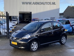 Toyota Aygo - 1.0-12V + 5-DEURS, AIRCO, STUURBEKRACHTIGING, ELEK-RAMEN, ISOFIX, RADIO-CD-MP3-AUX, AIRBAG