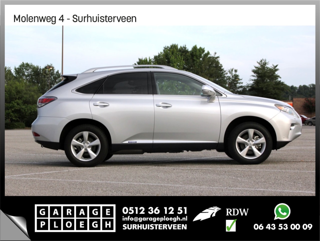 Lexus RX 450h - 4WD 6-Cil Leer Camera Xenon Navi Voll.Onderhoud Comfort Line - AutoWereld.nl