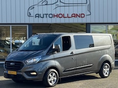 Ford Transit Custom - 2.0 TDCI 96KW 131PK DC DUBBELE CABINE L2H1 EURO 6 AIRCO/ CRUISE CONTROL/ NAVI/ CAMEREA/ 10