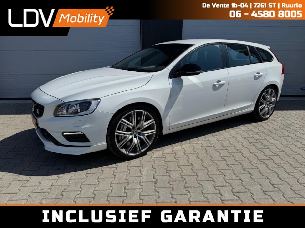 Volvo V60 - 2.0 T6 AWD POLESTAR 367PK / UNIEKE KM STAND / AUTOMAAT / VOLLEDI - AutoWereld.nl