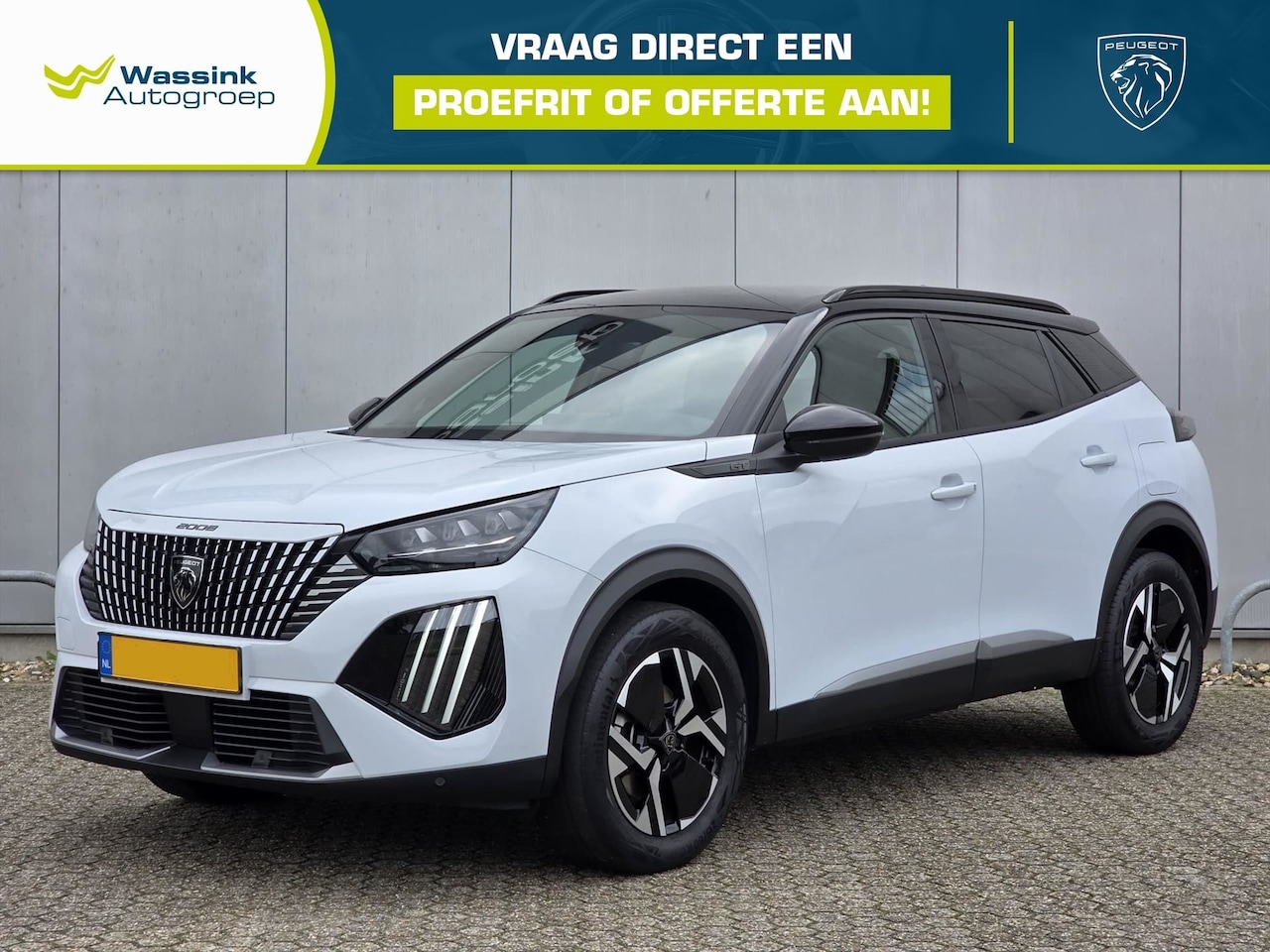 Peugeot 2008 - 1.2 Hybrid 145pk e-DCS6 GT | Navigatie | Alcantara | 360 Camera | Adaptive cruise | 8 jaar - AutoWereld.nl