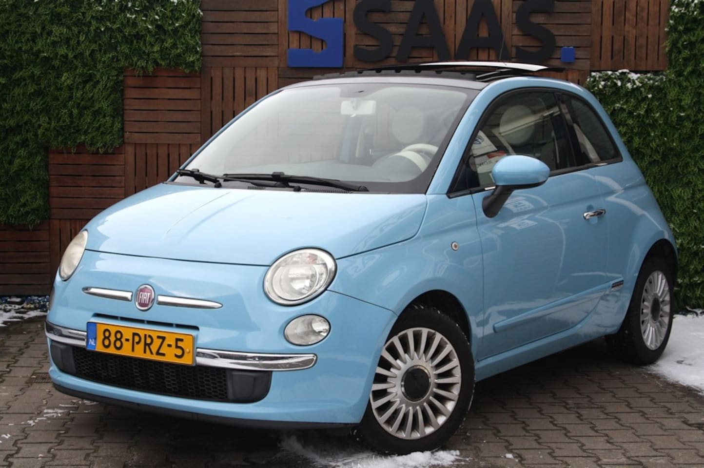 Fiat 500 - 0.9 TwinAir Lounge / NAP / 1ste Eig. / Schuif-kanteldak - AutoWereld.nl