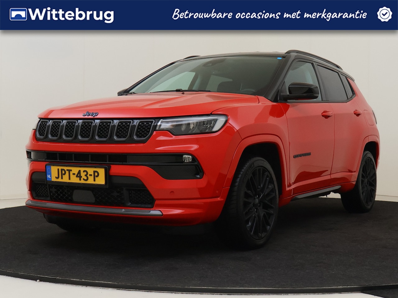 Jeep Compass - 4xe 240 Plug-in Hybrid Electric S | Leder | Stoel en Stuurverwarming | Camera | Carplay | - AutoWereld.nl