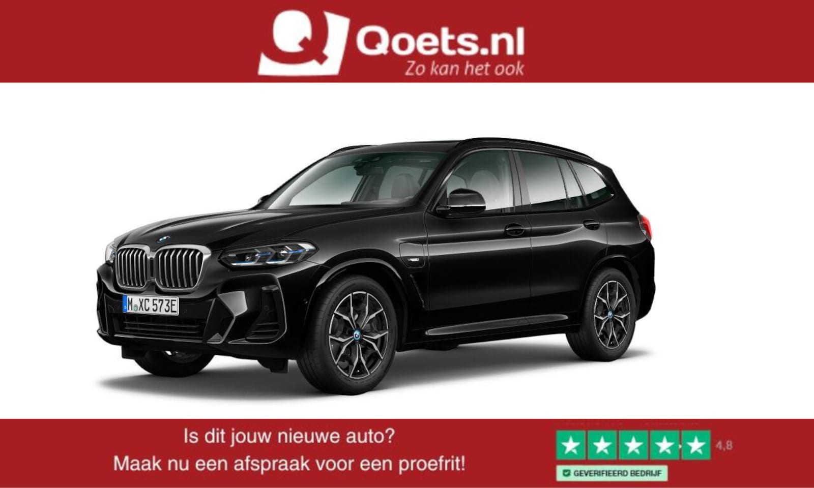 BMW X3 - xDrive30e High Executive M Sport - Trekhaak - Panoramadak - Sportstoelen - Elektrisch ver - AutoWereld.nl