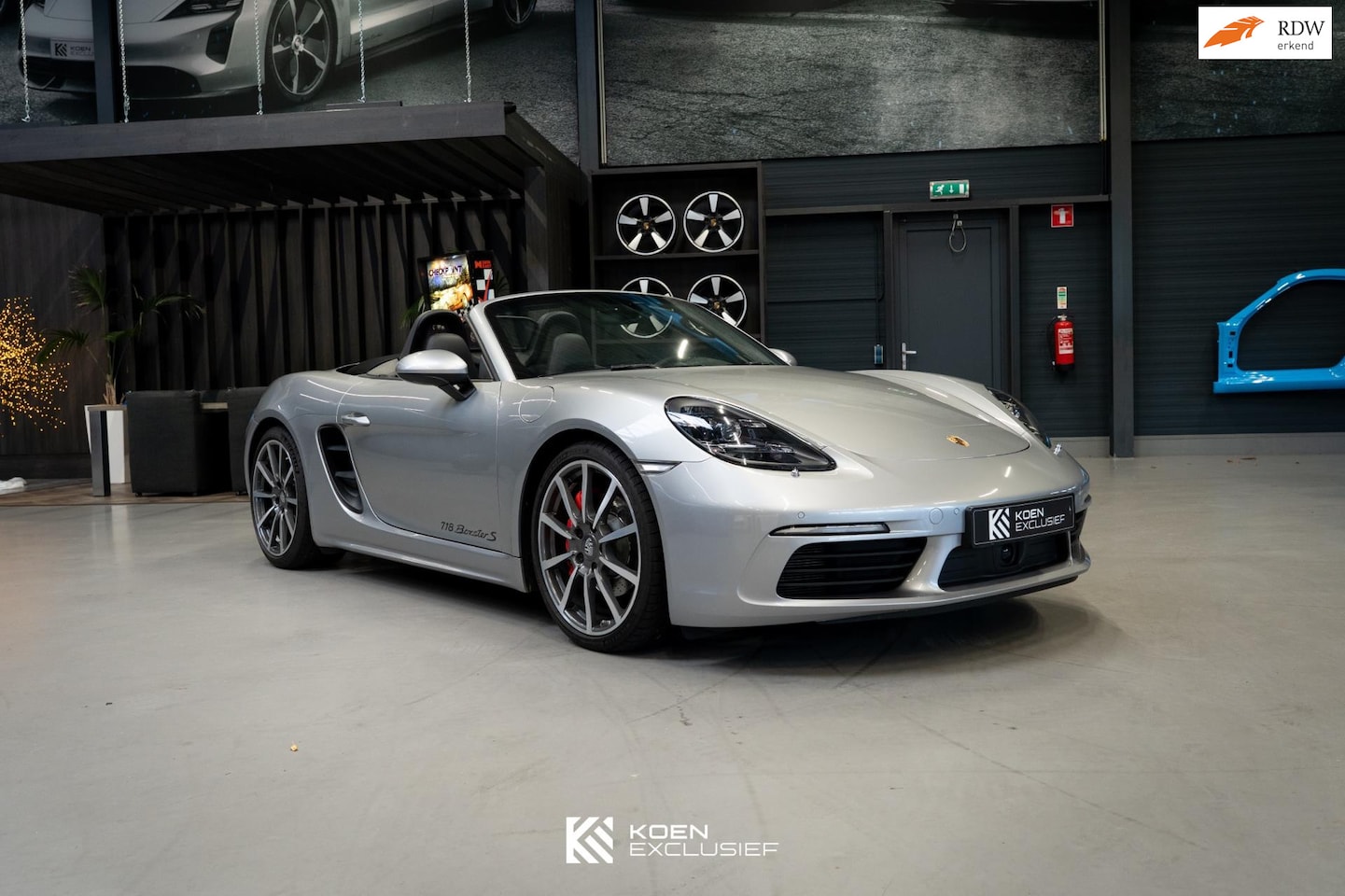 Porsche 718 Boxster S - 2.5 Km stand 58697, Adaptive cruisecontrol, stoelkoeling, sportuitlaat - AutoWereld.nl