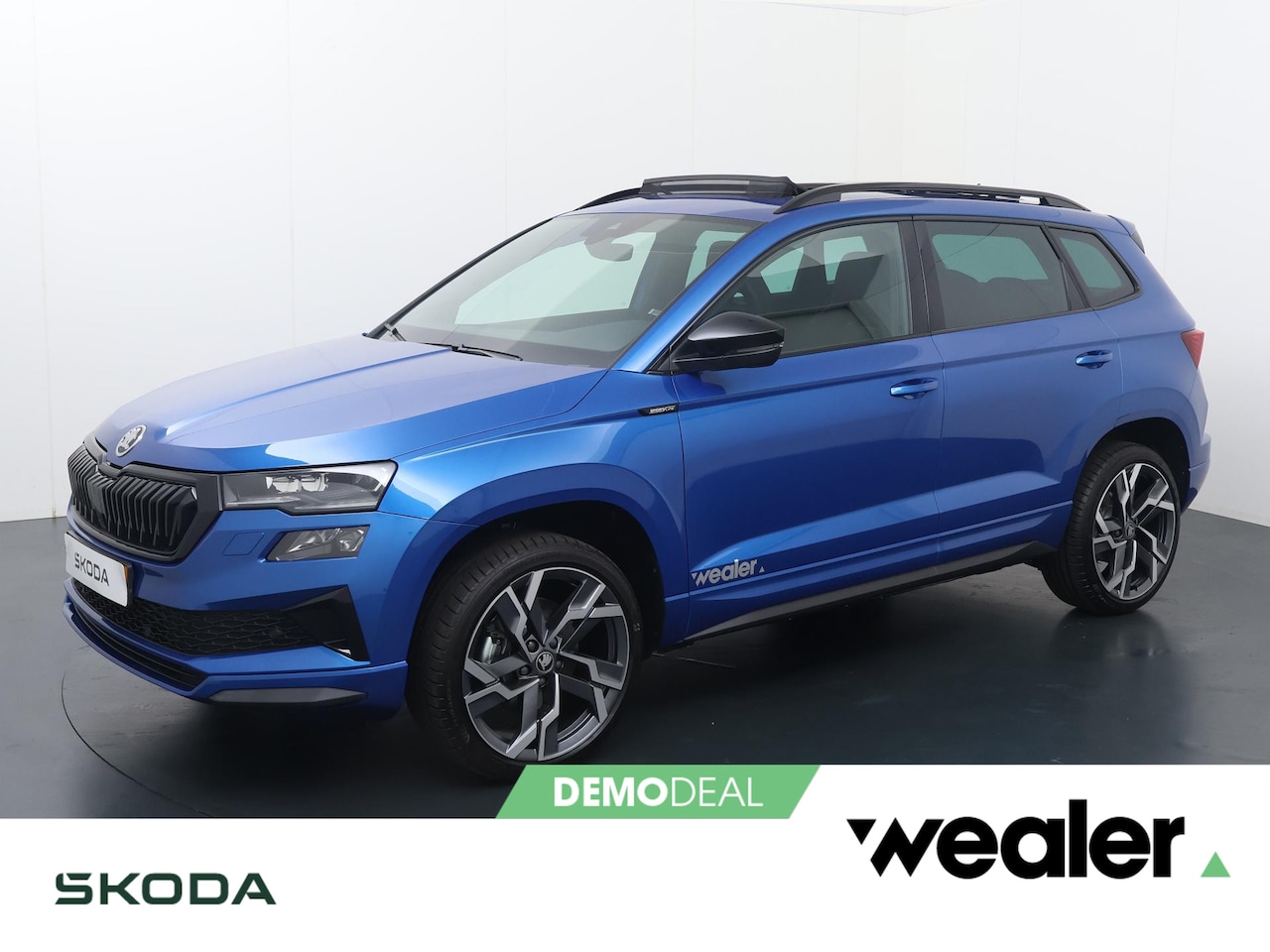 Skoda Karoq - 1.5 TSI 150 PK Sportline Business DSG | Automaat | Navigatie | Panoramadak | Skoda Sound | - AutoWereld.nl