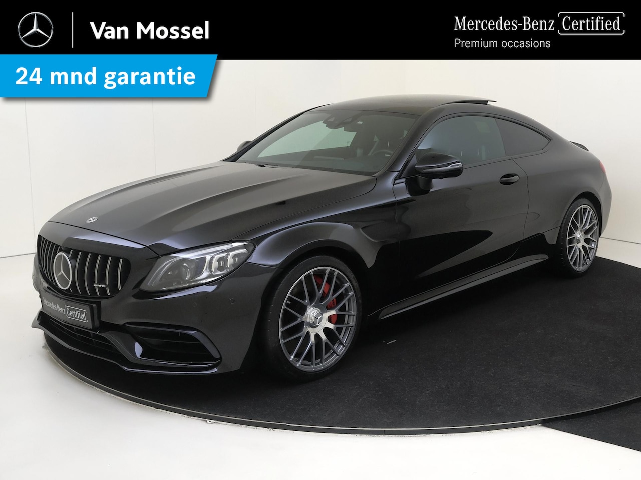 Mercedes-Benz C-klasse Coupé - 63 AMG / Panoramadak/ Rijassistentiepakket/ Carbon/ Head Up/ 20 inch/ - AutoWereld.nl