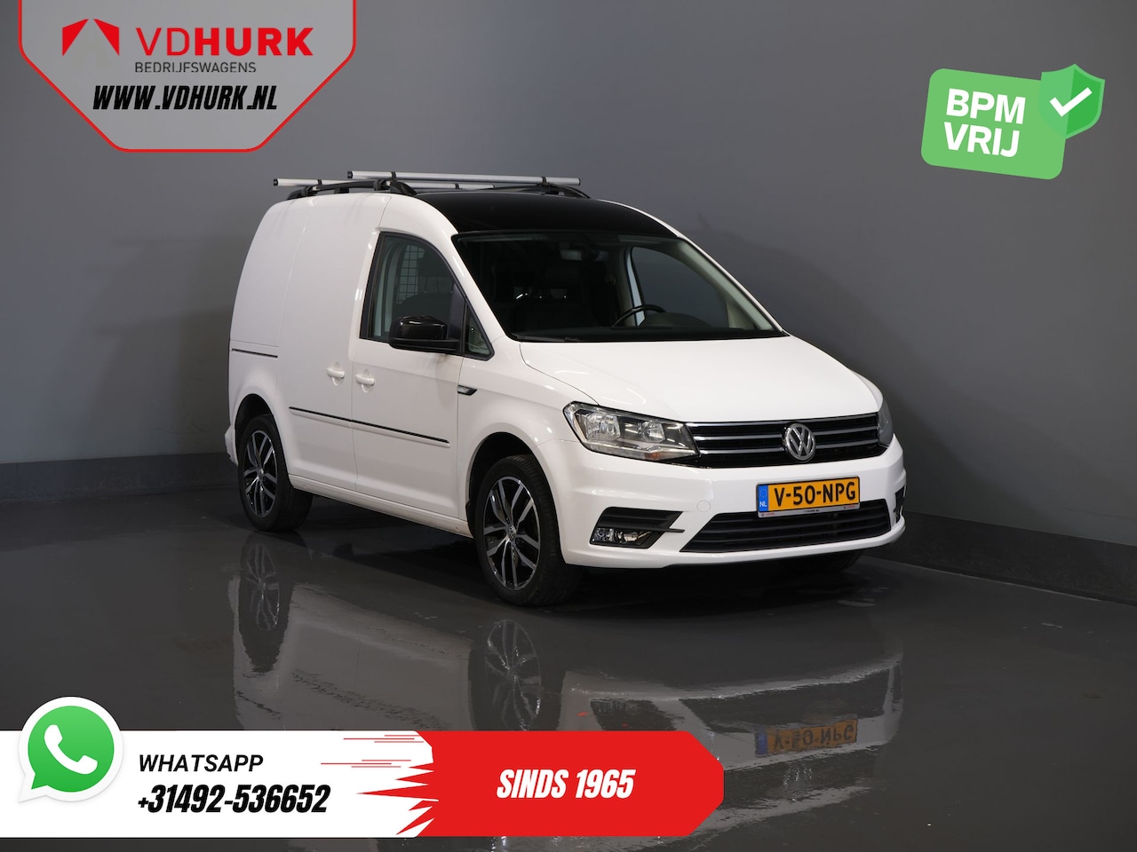 Volkswagen Caddy - 2.0 TDI 100 pk DSG Aut. BPM VRIJ! Edition 35 Carplay/ Stoelverw./ Standkachel/ Cruise/ Air - AutoWereld.nl